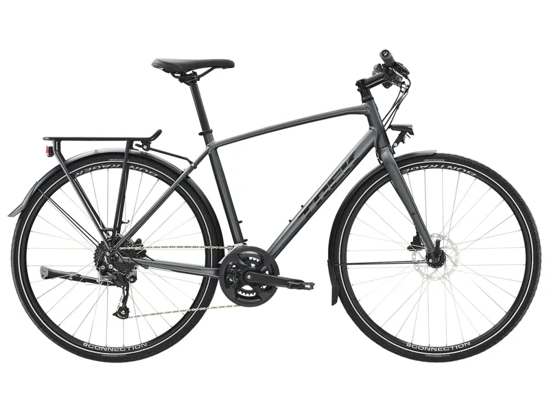 Trek FX 2 Disc Equipped Hybrid Bike in Lithium Grey